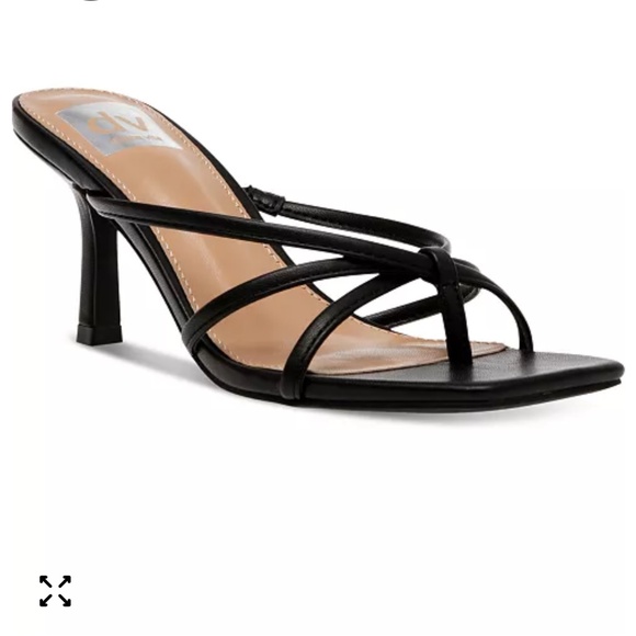 DV Dolce Vita Women's Zini Strappy Stiletto Heel Dress Sandals - Picture 1 of 2